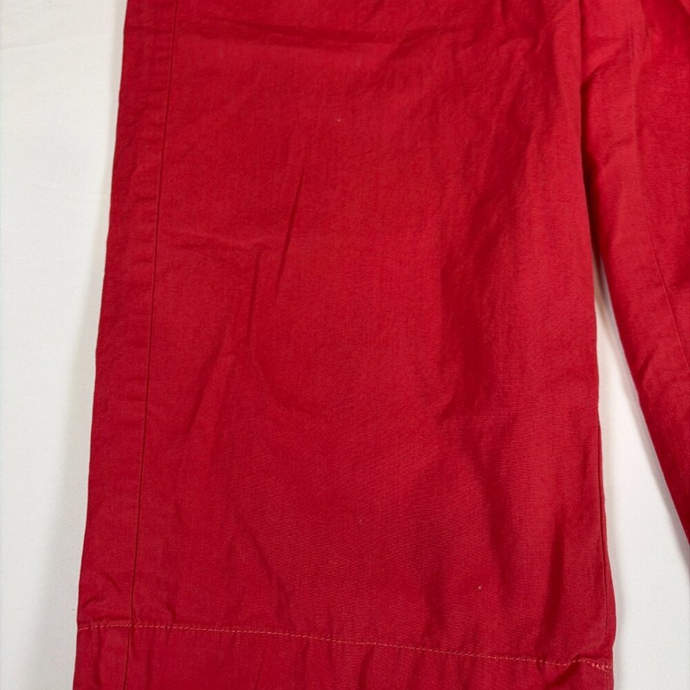 Talbots Red Capris - Picture 3 of 8